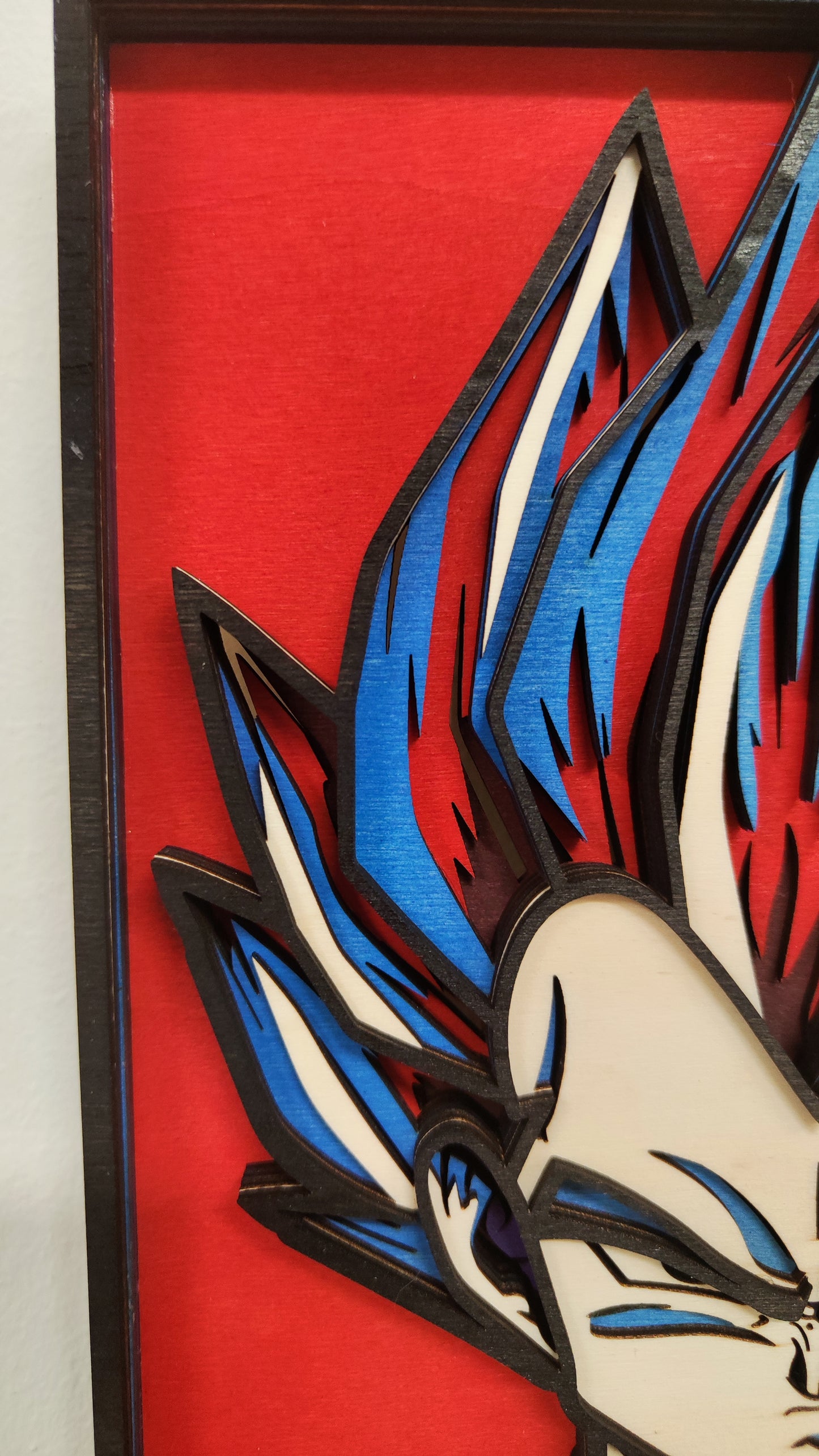Quadro in Legno Dipinto a Mano – Vegeta