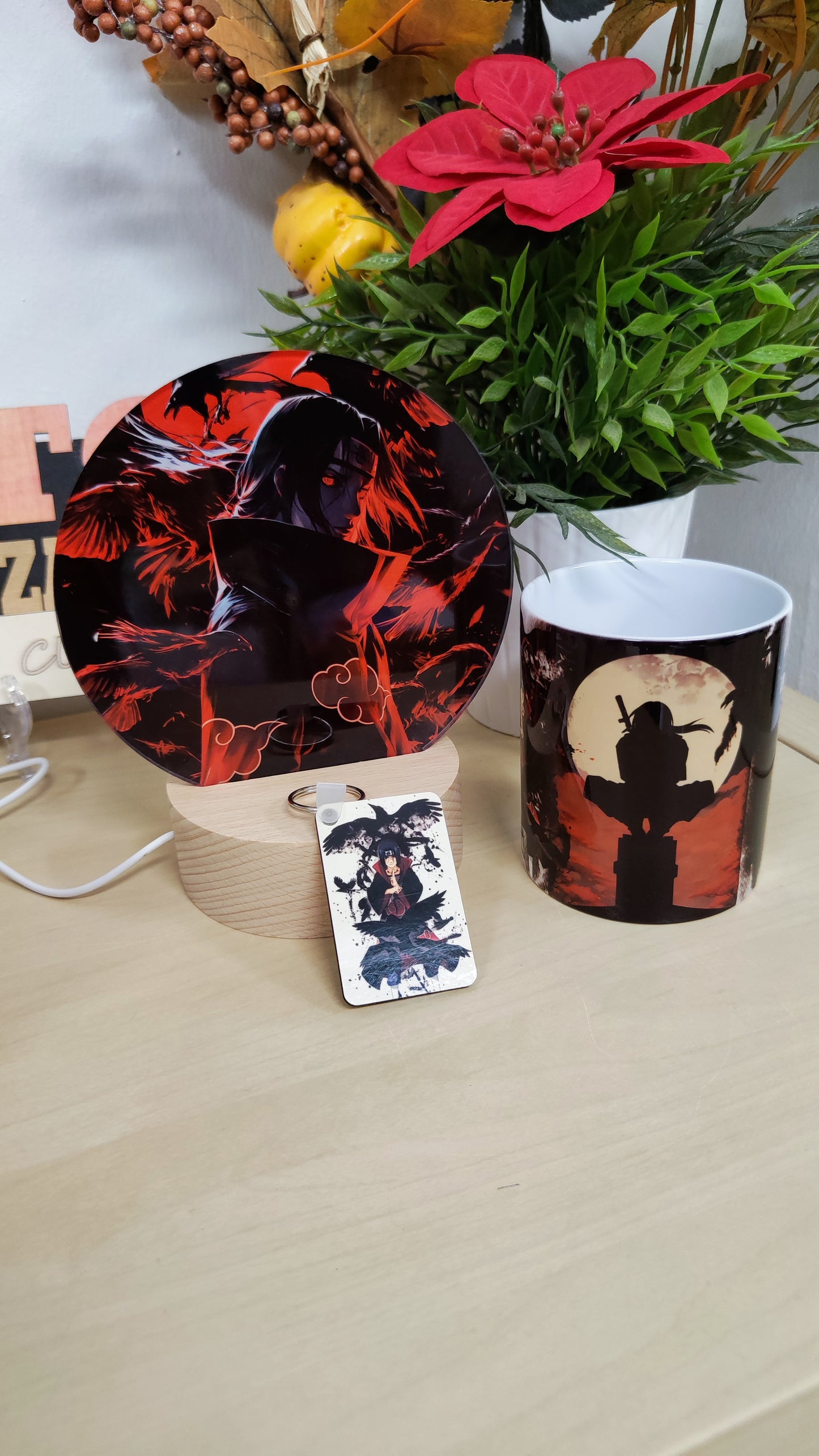 Lampada Itachi Uchiha – L’Occhio del Corvo