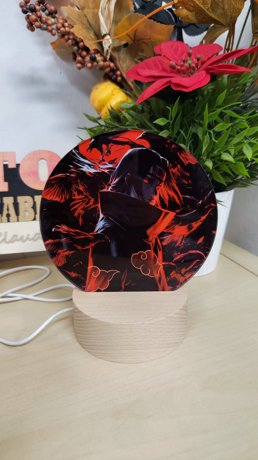 Lampada Itachi Uchiha – L’Occhio del Corvo