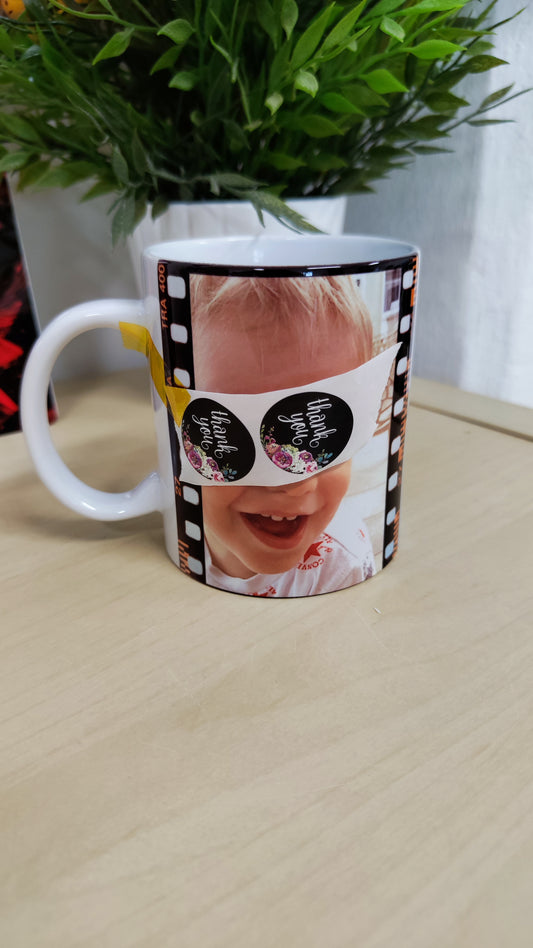 Tazza personalizzata con Foto, Nomi o Loghi